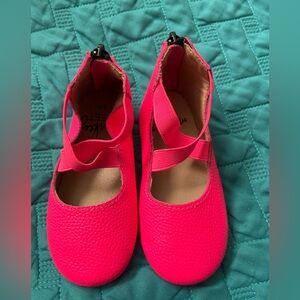 Hot Pink Monkey Feet kids shoes 
Size 2-3